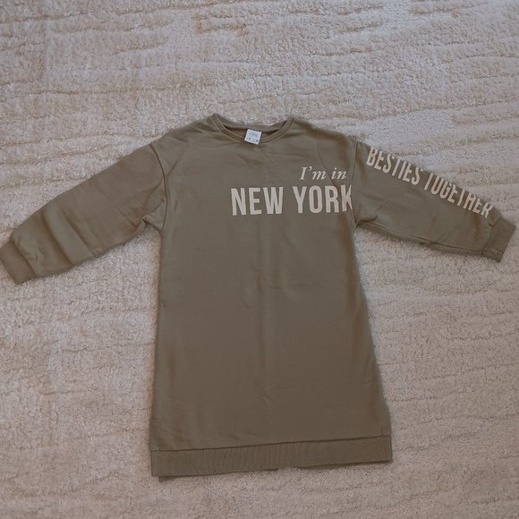 Zara Other - Zara Sweatshirt Size 8 I’m In New York Besties Together  Girls